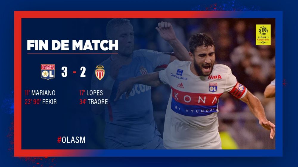 开云体育娱乐-里昂主场遭遇惨败，被摩纳哥反超排名下滑的简单介绍